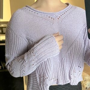 NWT Altar’d State Purple Sweater